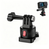 Adaptateur de montage pour caméra d'action à rotation rapide à 360 degrés |   Support de base universel GoPro pour Hero/DJI Osmo/Insta360 Sports, retiré