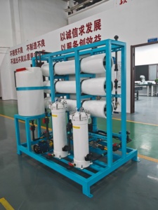 Công nghiệp PCL kiểm soát RO thẩm thấu ngược thiết bị nước biển khử muối cho xử lý nước máy móc - Product Image 4