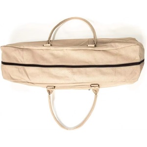 Sac de sport pour tapis de yoga en toile à motifs avec poche et fermeture éclair - Product Image 4