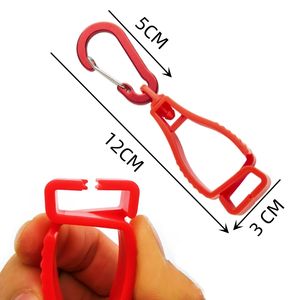 Clips para guantes, Clip de seguridad para agarrar el trabajo, hebilla colgante para guantes, accesorios, Clips de mosquetón para guantes de trabajo, tienda de bricolaje, trabajo de jardín - Product Image 2