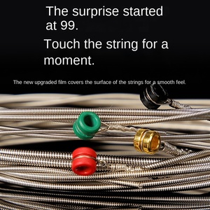 Factory Direct Großhandel Bass Saiten aus vernickeltem Stahl 4 <span class=keywords><strong>5</strong></span>-saitige E-Bass-Gitarren teile Saiten instrumente Zubehör - Product Image 3