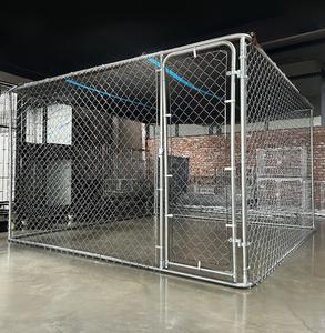 USMILEPET ราคาขายส่งคุณภาพที่เหนือกว่าสุนัขสุนัขสําหรับงานหนักที่กําหนดเองสําหรับบ้านฟาร์มสุนัขชุบสังกะสีกลางแจ้ง - Product Image 1