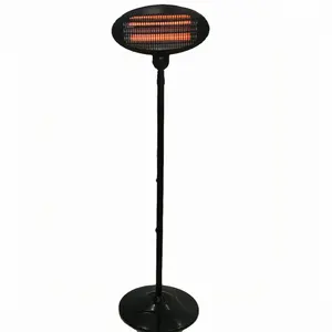 2000w Free standing outdoor heater patio tip over switch outdoor heating infrared heater