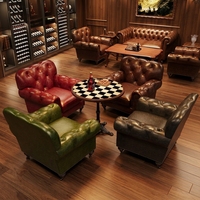 Canapé de salon de style américain vintage rétro, chaise de bar à saké et whisky, chaise tigre, canapé individuel, ensemble table et chaise, pliable, très résistant