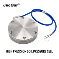 Cellule de pression vibrante à fil de haute précision, capteur de contrainte sismique encastrable pour la surveillance des interfaces géotechniques
