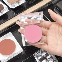 Nouveauté, vente en gros, palette de fard à joues pour le visage, haute pigmentation, fini mat, poudre de fard à joues charmante, imperméable, écran solaire, produit chimique privé