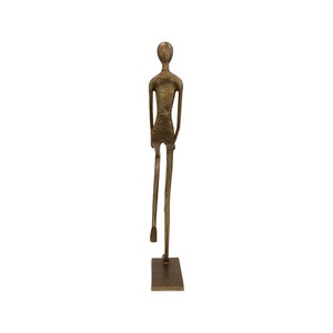 Contemporary Metal Sculpture Irregular Abstract Art Piece Handmade Tabletop <b>Decor</b> Living Room Display - Product Image 4