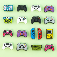 Breloques de chaussures en PVC pour manettes de jeu vidéo 2025, thème gamer, vente en gros, accessoires de chaussures personnalisables en vrac, offre spéciale