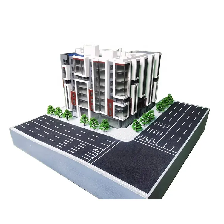 Professional architecture manufacturer 3D maquette for case design
