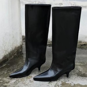 รองเท้าบูทแฟชั่นผู้หญิงสุดเซ็กซี่ รุ่นใหม่ปี 2025 รองเท้าบูทแฟชั่นสูงถึงเข่าสำหรับผู้หญิง - Product Image 1