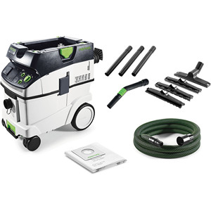 Nouvel aspirateur industriel FestoolS CTM 36L Classe M, nettoyage manuel en plastique de très haute qualité, 110/220-240V, garantie de 3 ans, livraison gratuite - Product Image 1