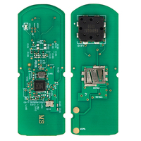 Llave de Motor MS de 1 Botón 433MHZ con Chip ID49 para YAMAHA TMAX530 TMAX560, Llave Inteligente sin Llave para Motocicleta, Control Remoto, Llave de Coche en Blanco
