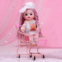 Poupée BJD de 6 pouces, articulée, surprise, jouets pour bébés, visage souriant, corps féminin nu, jouets pour filles, cadeau