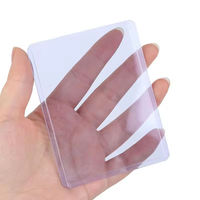 Porte-cartes rigide 35PT 3x4 pour cartes de sport, pochettes en plastique transparent pour Pokémon, MTG, baseball, football