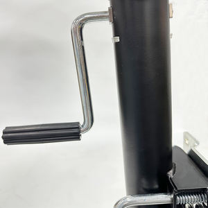 Roues de levage rétractables en caoutchouc PU sur mesure, <span class=keywords><strong>charge</strong></span> <span class=keywords><strong>lourde</strong></span> de 1 tonne, 4 pouces, roulettes rouges et bleues - Product Image 5