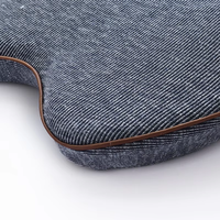 Haute qualité carré chaise de bureau coussin tricoté mousse à mémoire taille soutien oreiller pour voiture confortable Massage dos repos