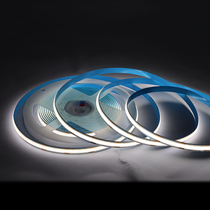 SX mật độ cao <span class=keywords><strong>COB</strong></span> dẫn dải ánh sáng cho đồ nội thất/Trần/sử dụng thương mại 12V/24V 3000k-6500K 8mm PCB Chiều rộng cuttable - Product Image 3