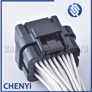 34 Pin/Way ECU Auto Computer Anschluss PCB Stecker Buchse Öl Gas Stecker Stecker Mit 2 Meter Kabel Draht 4-1437290-1 6437288-2 - Product Image 2