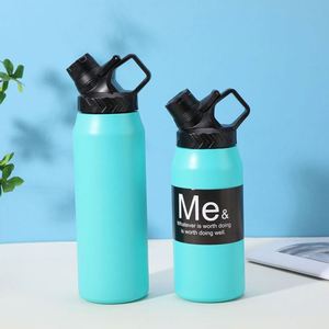 Thermos isotherme sport 750 ml 950 ml en acier inoxydable 304 avec couvercle et poignée, durable - Product Image 4