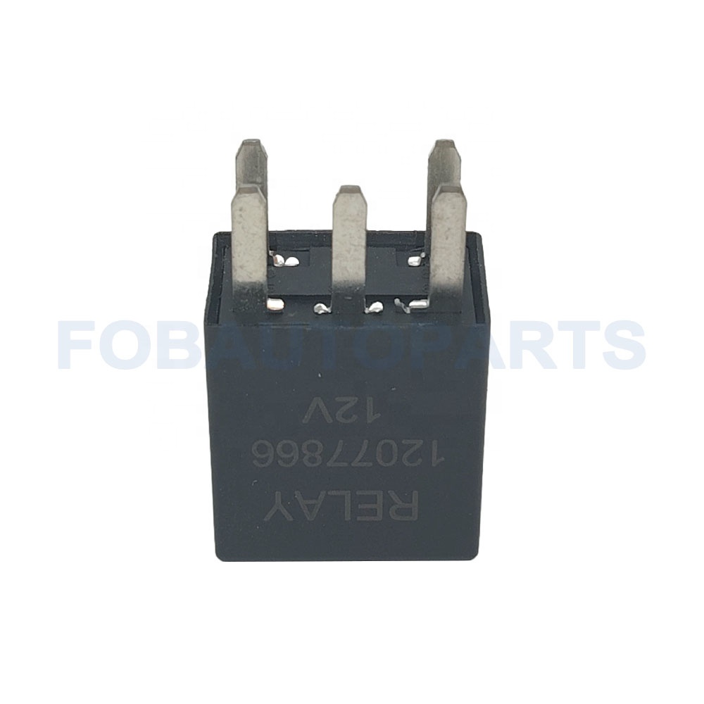 Power Relay Black Multi-Purpose Relay Fuel Pump Relay for Buick for Cadillac for Chevrolet for GMC 12077866 13502751