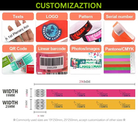 Bracelets en papier personnalisés avec logo couleur, imperméables et imprimés numériquement pour concerts