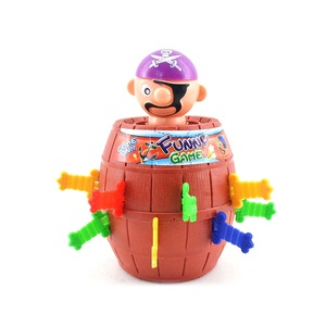 Juego <span class=keywords><strong>de</strong></span> <span class=keywords><strong>la</strong></span> <span class=keywords><strong>Suerte</strong></span> para Niños, Juego <span class=keywords><strong>de</strong></span> 16 Espadas, <span class=keywords><strong>Ruleta</strong></span> con Cabeza Emergente, Juguetes <span class=keywords><strong>de</strong></span> Barril Pirata - Product Image 4