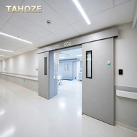 Porte anti-radiation à feuille simple avec revêtement en feuille de plomb antibactérienne, porte de blindage contre les rayons X pour hôpital, laboratoire, salle blanche