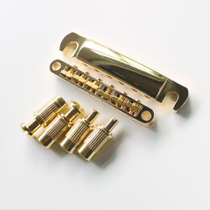 Donlis TOM002 Puente de <span class=keywords><strong>guitarra</strong></span> LP negro Tune-O-Matic Juego de piezas de cola para guitarras LP/SG/TL - Product Image 4