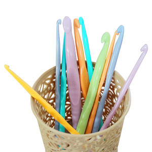 Couleur Plastique Crochet Dentelle Crochet Pull À La Main BRICOLAGE À Tricoter Outils <span class=keywords><strong>Laine</strong></span> Dentelle Crochet, Crochet Ensemble - Product Image 1