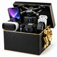 Kotak Misteri Hadiah Natal Elektronik 3C Kejutan Beruntung Blind Box Smart Watch TWS Earbuds Speaker 5pcs Gadget Acak Grosir
