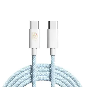 Biểu Tượng Tùy Chỉnh Cho Iphone 15 Pro Max Nylon Sạc Loại C Để Loại C Cáp USB C Adapter Cable Cho Android Điện Thoại Di Động