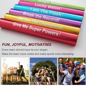 Équipement d'athlétisme Peinture Track Filed Race Running Relay Bâton en alliage d'aluminium - Product Image 5