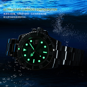 Montre mécanique exclusive pour homme personnalisée, résistante à l'eau, mouvement Miyota, cadran à aiguilles, couronne - Product Image 6