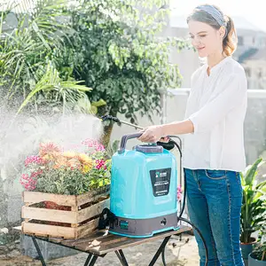 Wholesale Factory Stock 10 Litre Pressure Electric Knapsack Battery Operated Pack Garden Sprayer Agricultural Garden Tools