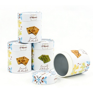 Tubos de Papel Cilíndricos Redondos Innovadores y Ecológicos de Alta Calidad con Logotipos de Marca Personalizados para Frutos Secos y Otros Alimentos - Product Image 2