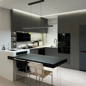 Fabricant d'armoires de cuisine modulaires Armoire de rangement design personnalisé - Product Image 1