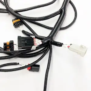 Connecteur de fil de cuivre électrique faisceau de câblage de moto faisceau de câbles de moteur automobile métiers à tisser pour véhicule voiture