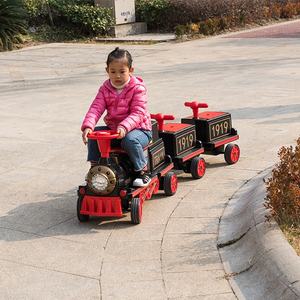Nouveau Design Unique 4 places enfants voiture électrique mini tour électrique sur le centre commercial train pour les enfants à monter avec siège pour adulte - Product Image 6