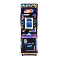 Machine de jeu d'arcade à monnayeur avec chute de balles et rédemption de tickets pour centre de jeux