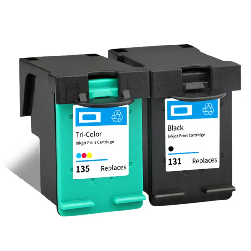 Compatible HP C8765HE 131 C8766HE 135 Ink Cartridge für HP Deskjet 460 5740 5940 6520 6540 6620 Photosmart 2570 2600 2700