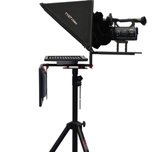 Teleprompter para Estudio de Transmisión, Compatible con Cámaras Windows y <span class=keywords><strong>Mac</strong></span> <span class=keywords><strong>OS</strong></span>, Alto Brillo 300 Nit, Pantalla de Vidrio Templado de 24 Pulgadas, Aluminio - Product Image 5