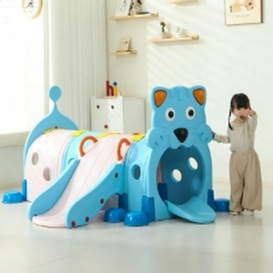 Équipement de terrain de jeux intérieur commercial avec <span class=keywords><strong>tunnel</strong></span> de jeu en plastique vibrant et piscine à balles pour le divertissement des enfants - Product Image 5