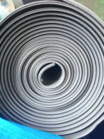 Tube en mousse EPDM noir, tube creux, tube éponge, résistant au feu, service de découpe pour poignée