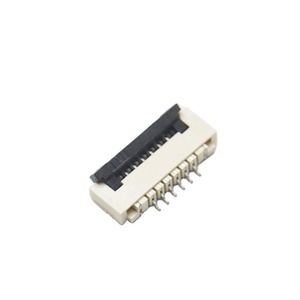 Ffc FPC kết nối 1.0mm 1.25mm 2.54mm Pitch 05 ~ 60pins 7P 8p 9p 10p 11P 12p 13p kết nối SMD FPC dưới liên hệ với Loại kết nối - Product Image 2