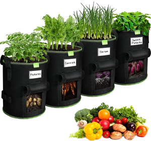 3 5 7 10gallon 100gal <span class=keywords><strong>Sac</strong></span> pour plantes <span class=keywords><strong>en</strong></span> tissu Sacs <span class=keywords><strong>de</strong></span> culture <span class=keywords><strong>de</strong></span> pommes <span class=keywords><strong>de</strong></span> <span class=keywords><strong>terre</strong></span> - Product Image 1