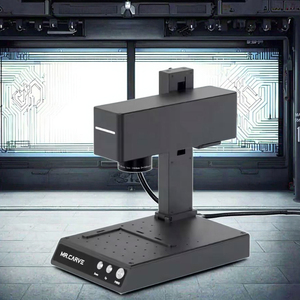 Mini máquina láser de marcado UV portátil de 10W, cortador láser Co2 <span class=keywords><strong>3D</strong></span> fácil de operar para Metal, madera, vidrio para uso doméstico para piedra MDF - Product Image 1