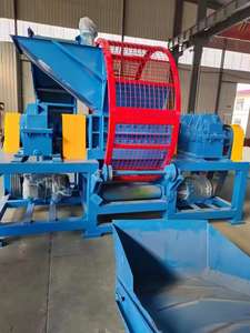 Usine de recyclage de pneus robustes de 1 à 10 tonnes par heure Autres machines de recyclage du caoutchouc <span class=keywords><strong>Machine</strong></span> de recyclage de pneus en caoutchouc usagés - Product Image 1