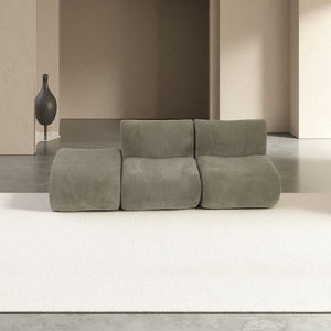 Set di Divani Ovali Imbottiti di Lusso Moderni, Nuovo Design, Tessuto all'Ingrosso per Hotel, Appartamenti, Centri Commerciali, Ville, Ospedali, Confezionati Sottovuoto - Product Image 2
