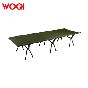 WOQI Camping Cot for Adults With <b>Leg</b> Extenders Heavy Duty Cot <b>Support</b> 300kg Safe and Stable WOQIB001 <b>Leg</b> Extenders Camping Cot W - Product Image 1