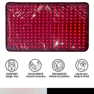 Almohadilla de Terapia de Luz Roja de Tamaño Mini, 3 Modos, 10HZ 40HZ, Temporizador de 10-60min, 660nm 850nm, Máquina de Tratamiento con Luz Infrarroja Roja, Almohadilla de Masaje - Product Image 5
